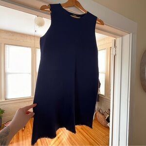 Theory Navy Blue Knit Dress (Branteenia Reverie) - Size L